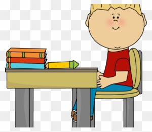 child sitting on chair - Clip Art Library