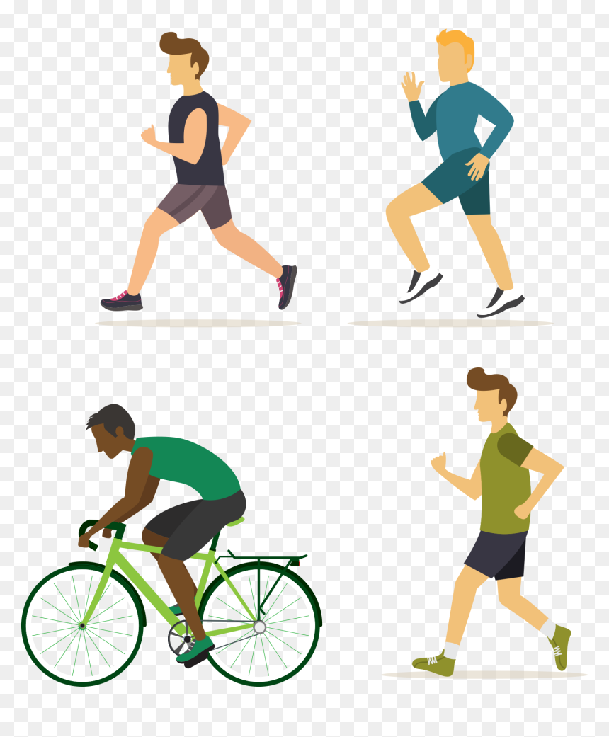 Walking Exercise PNG Transparent Images Free Download, Vector Files