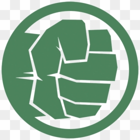 Green clenched fist inside a circular emblem, symbolizing strength or resistance.