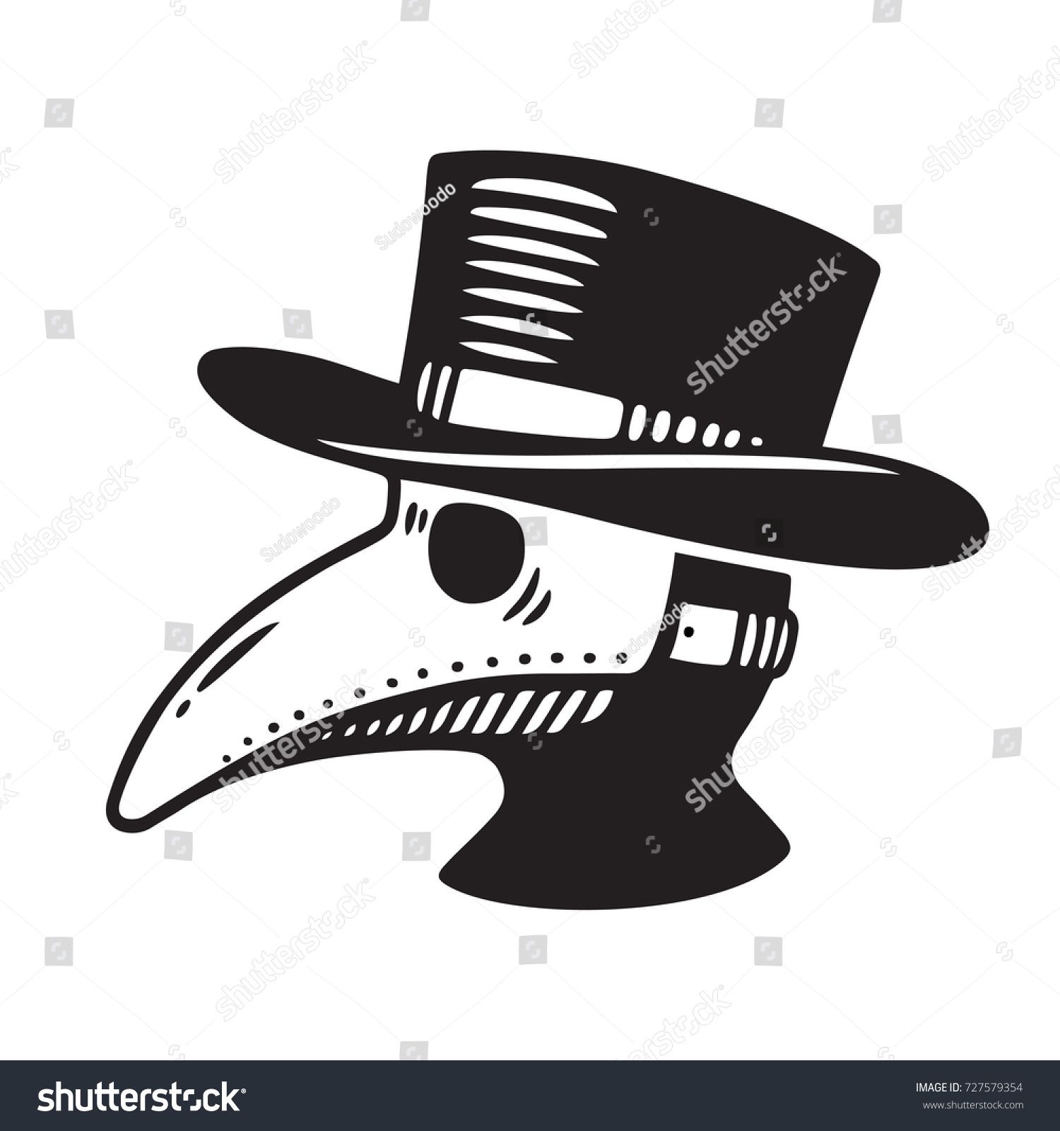 Black Death Great Plague Of London Plague Doctor Costume Physician ...