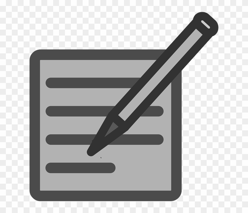 Edit and Write - Icon for Content Creation and Documentation
