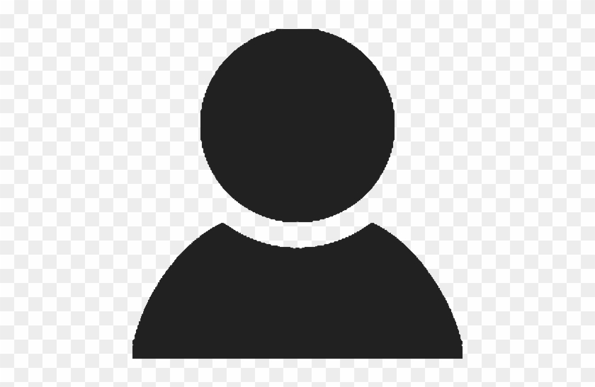 Generic black silhouette of a person on transparent background, used as a placeholder avatar.