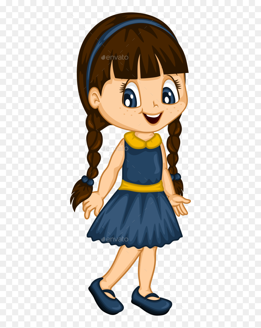 Cartoon Girl Clipart - Free Downloadable Images - Clip Art Library