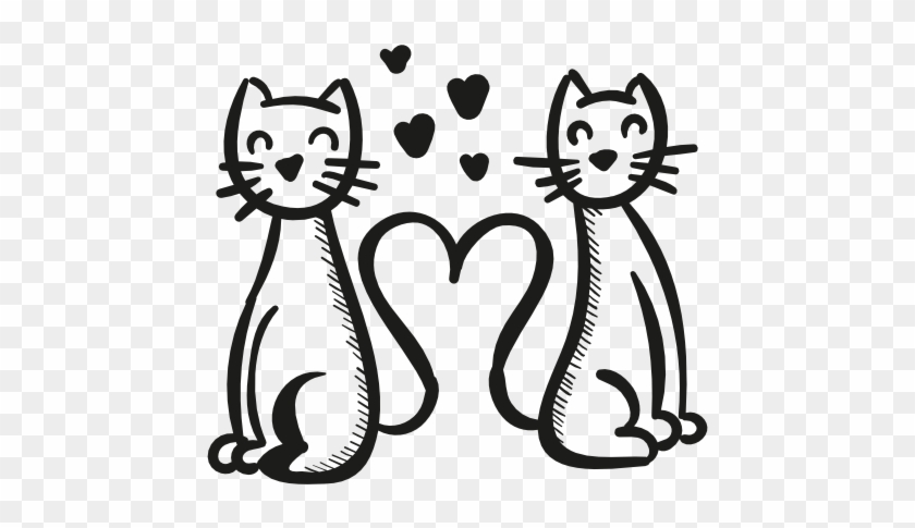 Two Cats PNG Transparent Images Free Download, Vector Files