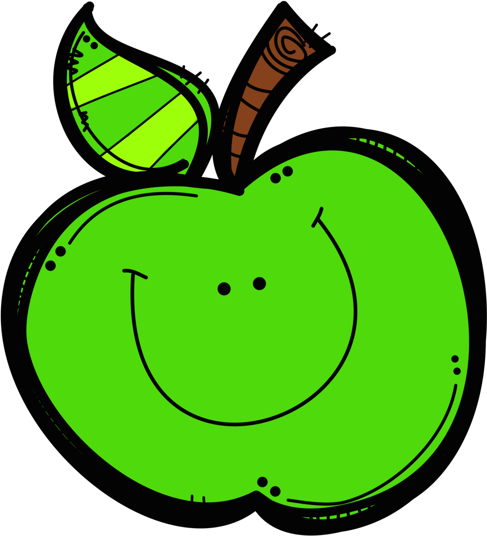 teacher apples - Clip Art Library