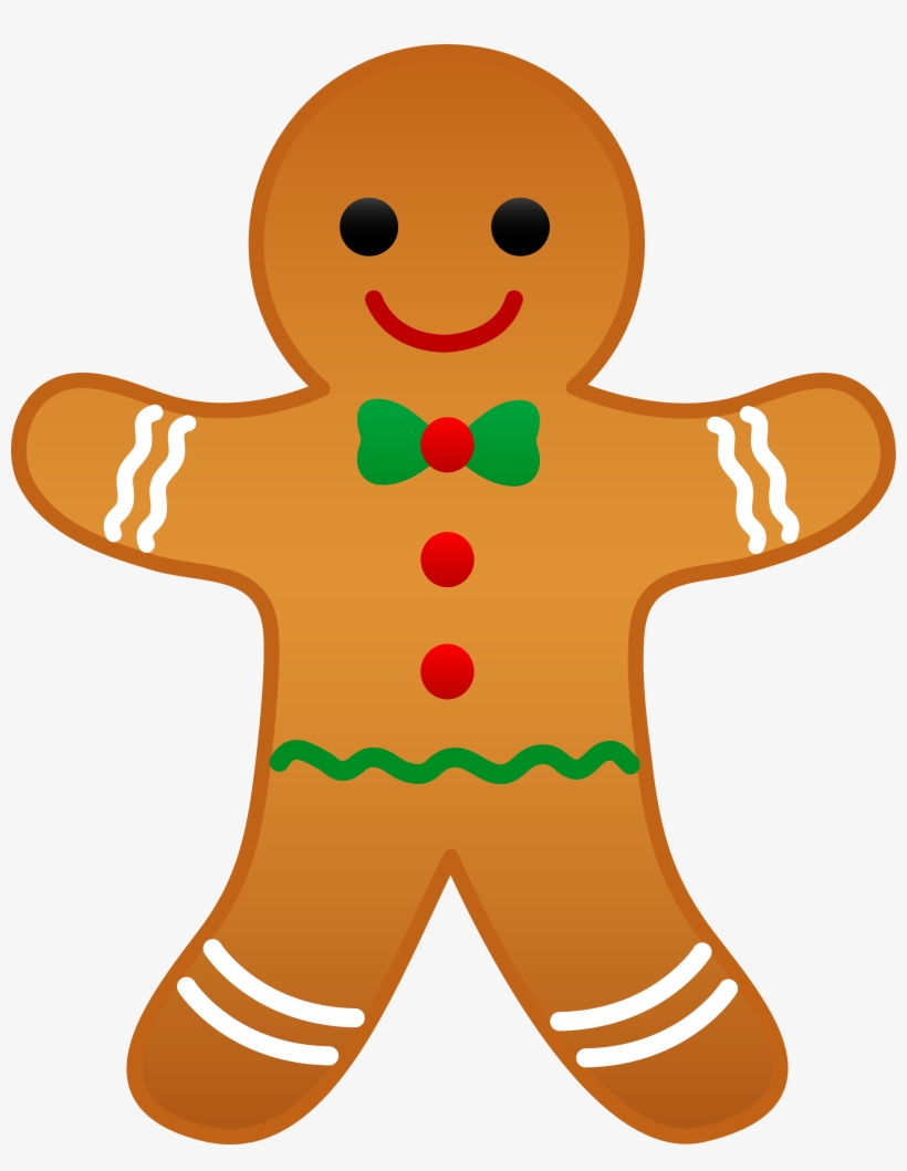 Christmas gingerbread man clip art clip art gingerbread image - Clip ...