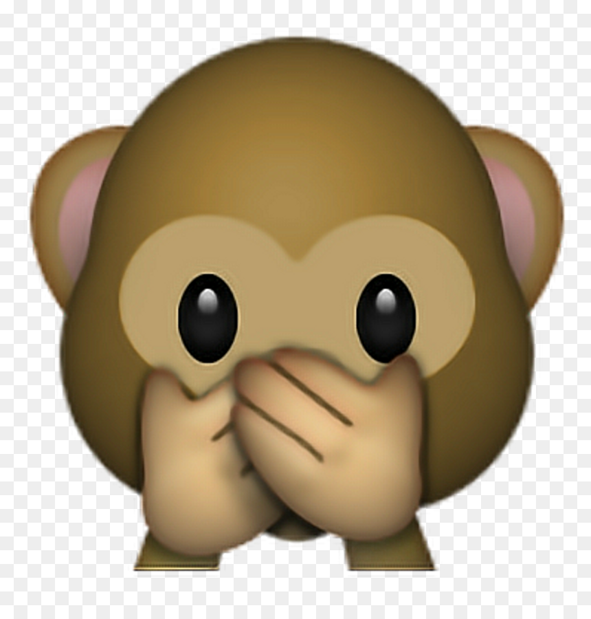 Speak No Evil Monkey Emoji - Free PNG Download & Usage Guide
