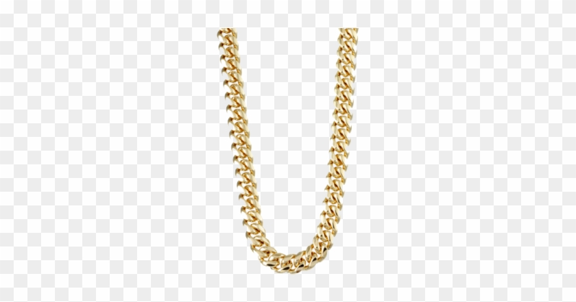 Premium Gold Curb Chain Necklace - Classic & Durable Design