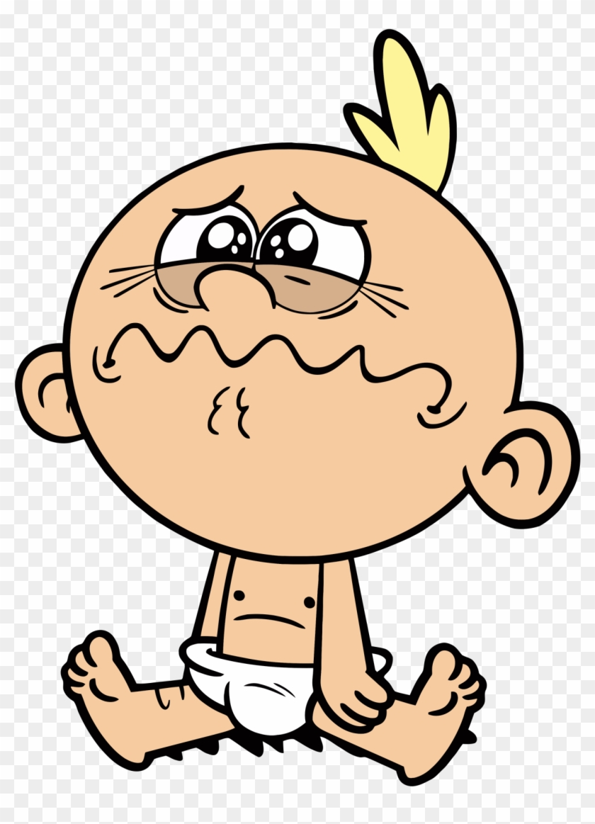 Sad Cartoon Baby Clipart - Free PNG Download for Projects