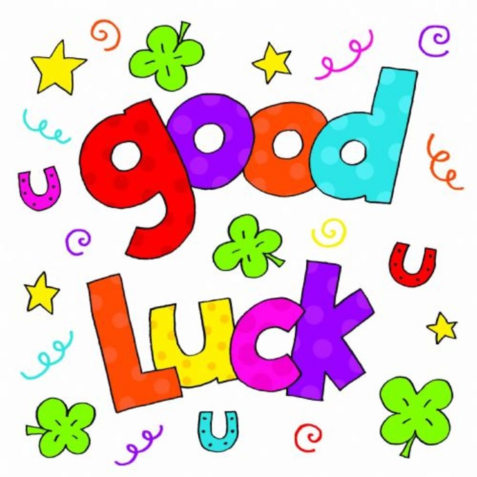 Good Luck Wishes - Festive Clipart for Greetings & Celebrations