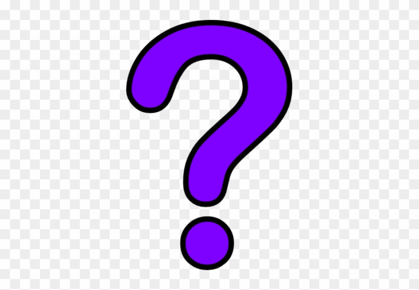 Purple Question Mark Icon - Visual Symbol of Inquiry and Uncertainty