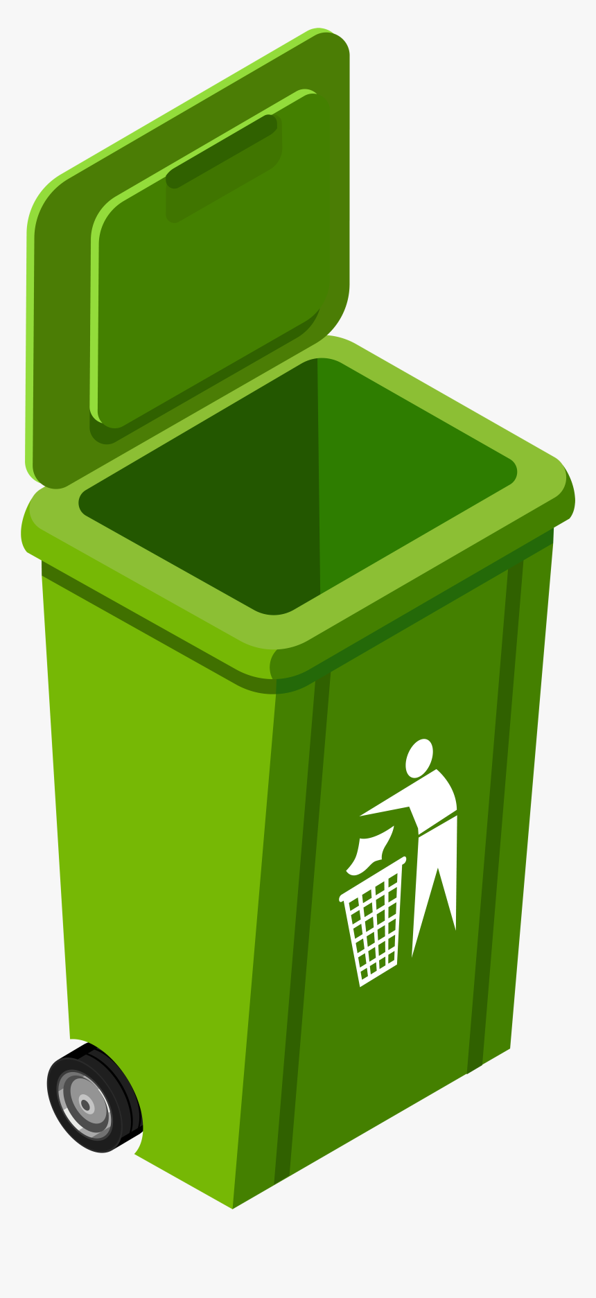 Trash Bin with Recycle Symbol PNG Clip Art - Best WEB Clipart - Clip ...