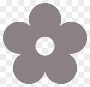Gray Flower Icon - Free SVG/PNG Download for Web & Design