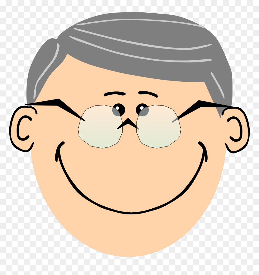 grandfather face clipart