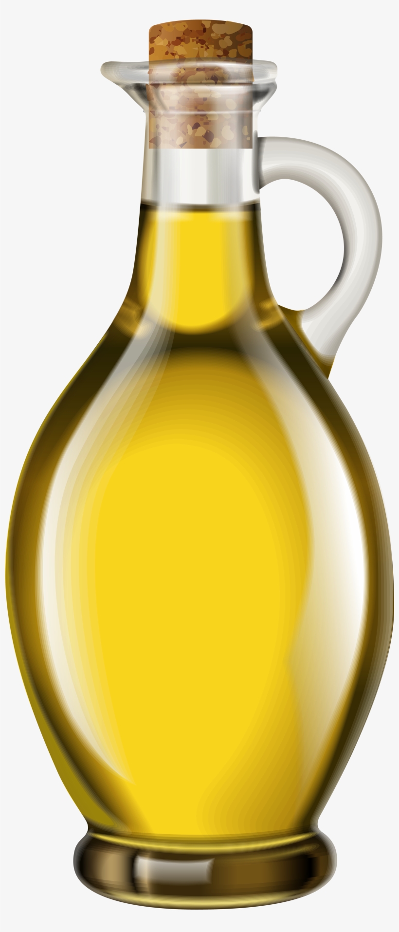 Premium Vector Hand Drawn Glass Jug Of Olive Oil And Green Clip Art Library 