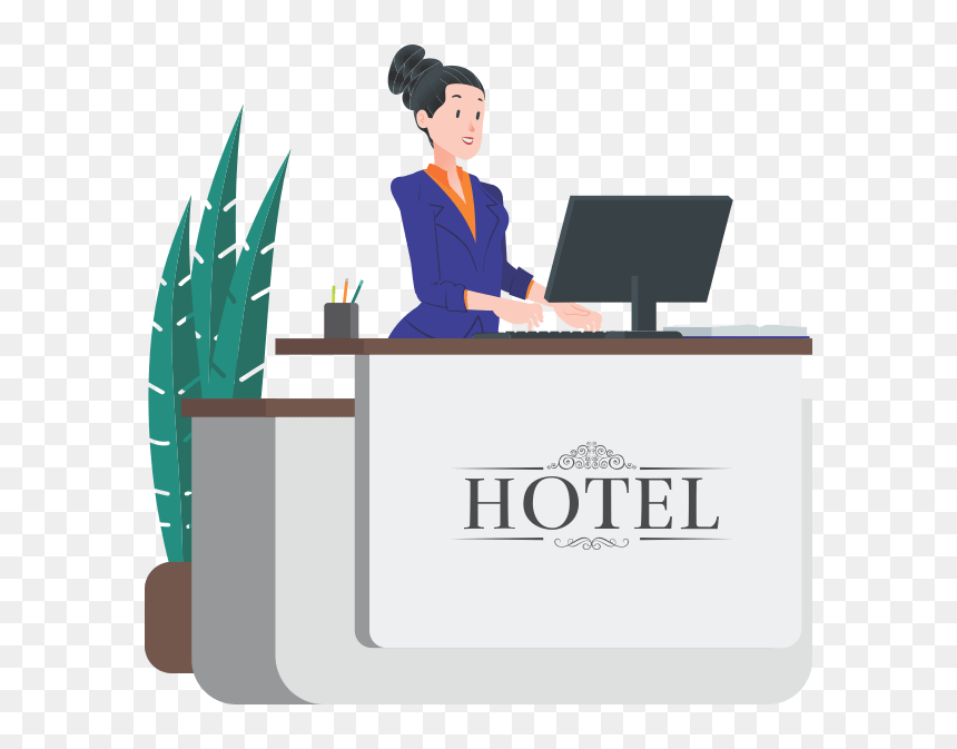 receptionist clipart