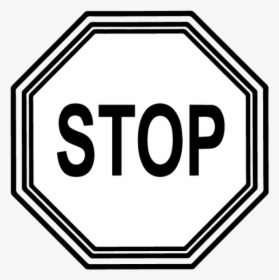 Stop Sign Image - Standard Traffic Control Symbol for Road Safety