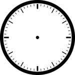 Clean Analog Clock Face Image - Free Download for Design & Web Use