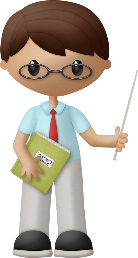 Friendly Teacher Illustration for Education Websites