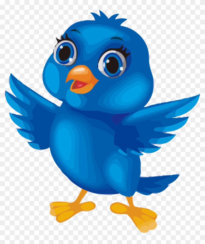 blue bird - Clip Art Library