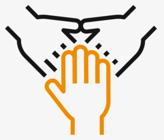 Support and Guidance Icon - Visual Symbol of Help and Protection