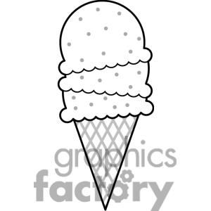 Free Ice Cream Cone Clipart - Printable & SVG Download