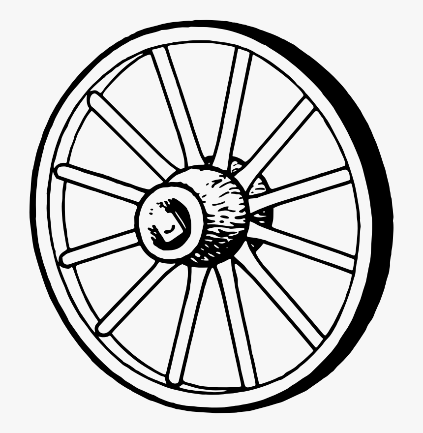 Clip Art: Western Theme: Wagon Wheel Color – Abcteach - Clip Art Library