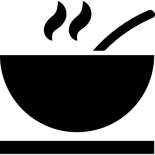 Hot Bowl Soup Icon, Outline Style Royalty Free SVG, Cliparts - Clip Art ...