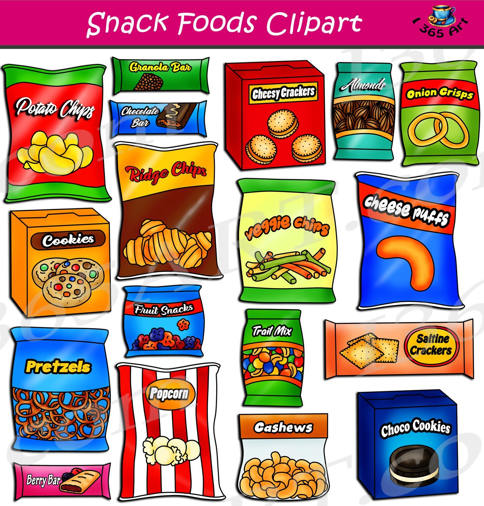 trail mixs - Clip Art Library