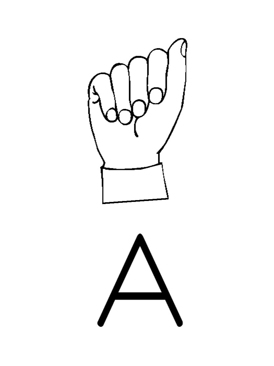 ASL Alphabet Clipart American Sign Language PNG Clipart Library Clip Art Library