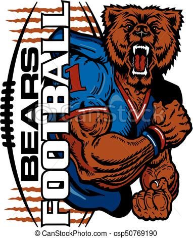 Bears SVG Cut Files, Chicago Bears Logo SVG, Bears Clipart Bundle, NFL ...