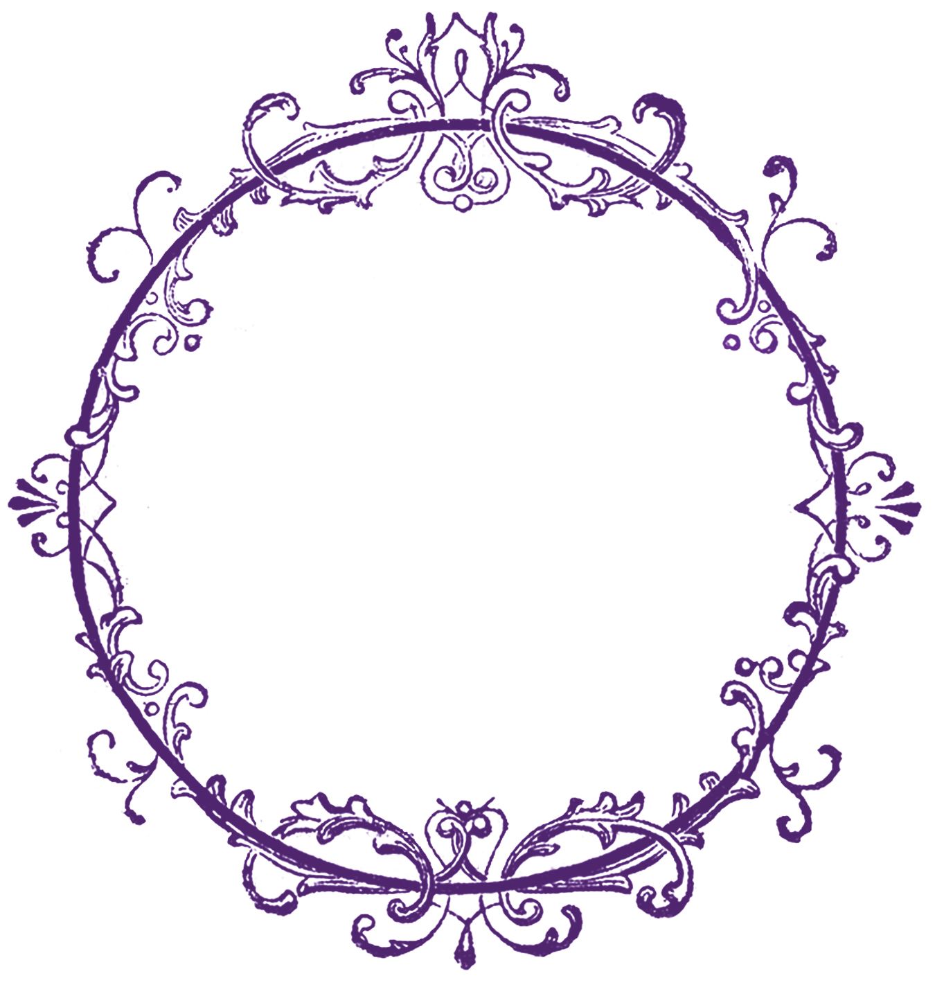 purple wedding clip art