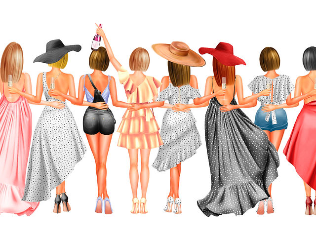 Summer Party Outfit Inspiration - Stylish Women Celebrating in Style