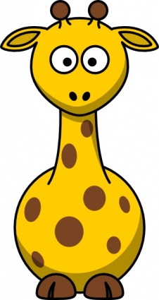 Friendly Cartoon Giraffe Illustration for Kids’ Content