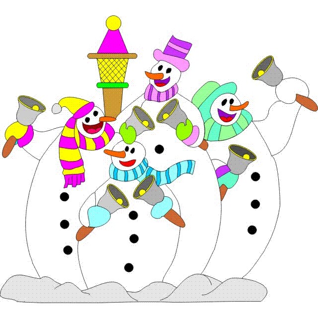 snowmen singings - Clip Art Library