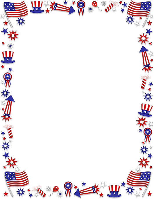 Happy 4th of July Borders - Free 4th of July Border Clip Art - Clip Art ...
