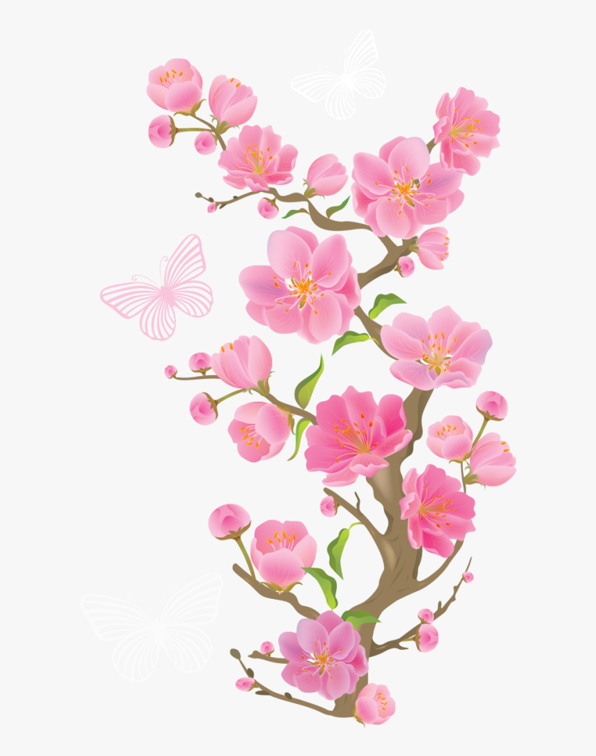 Sakura Blossom Clip Art at Clker.com - vector clip art online - Clip ...