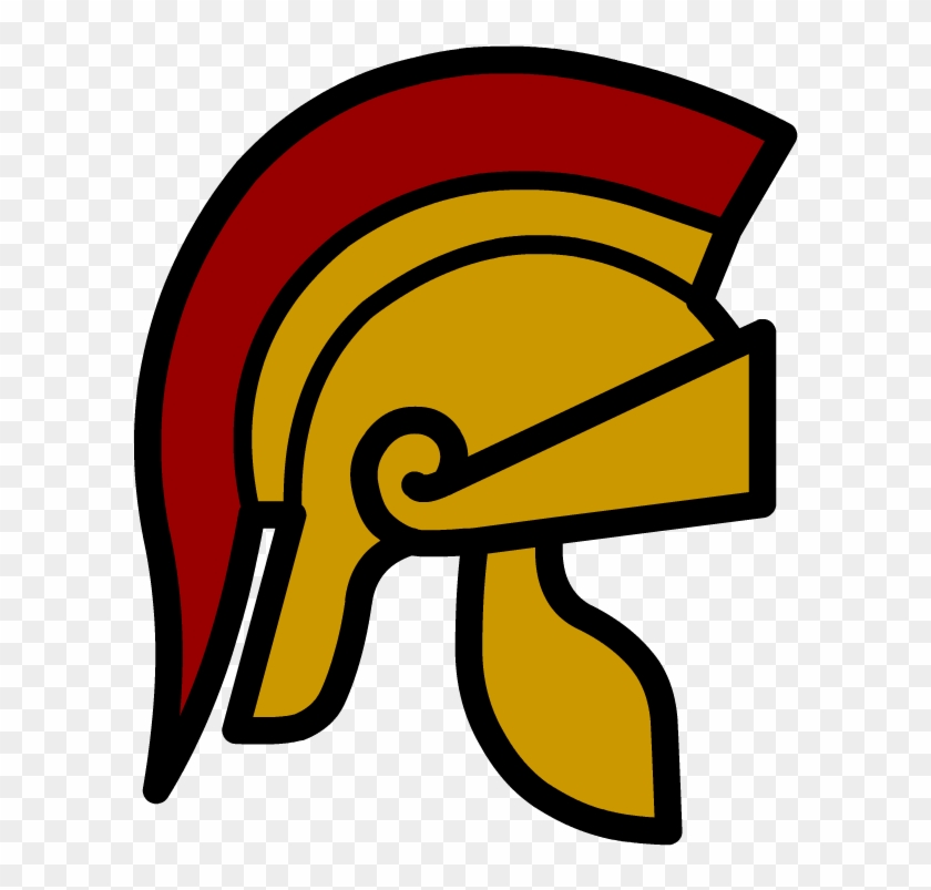 Spartan Helmet Icon - Ancient Greek Warrior Symbol for Design & Branding
