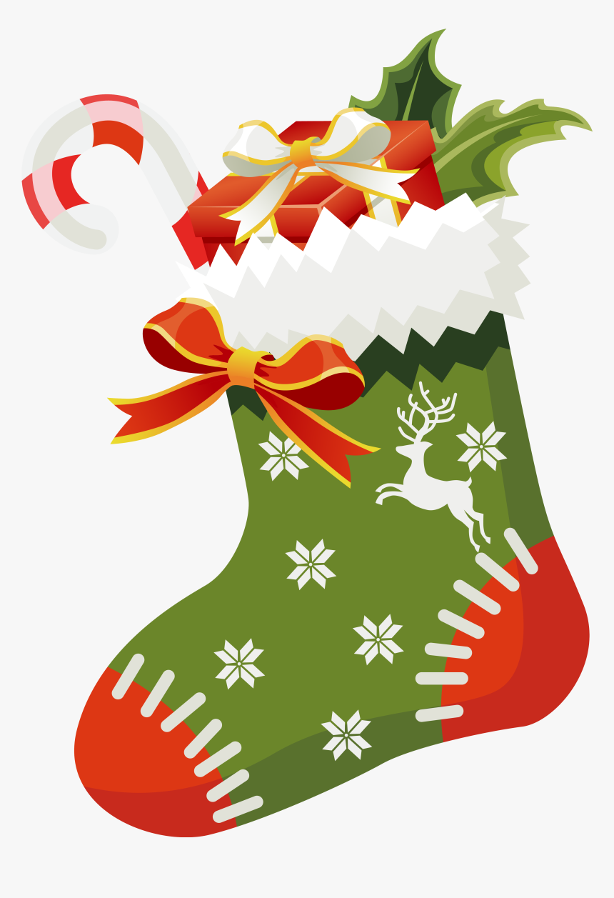 Christmas Stocking Png Clip Art Image - Christmas Socks Decoration ...
