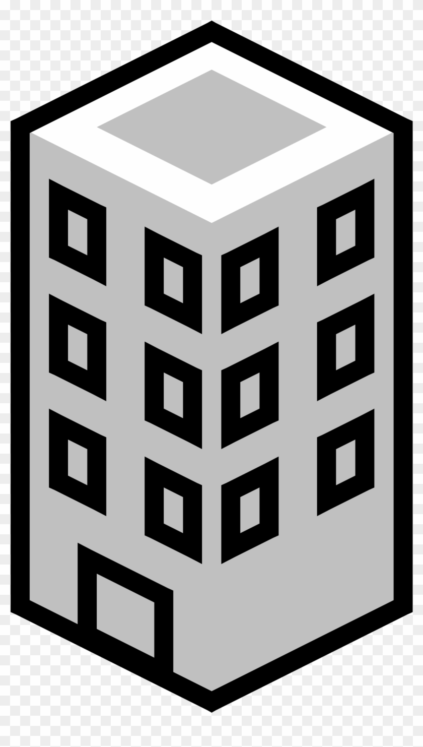 Modern Skyscraper Icon - Free Vector for Real Estate & Urban Design