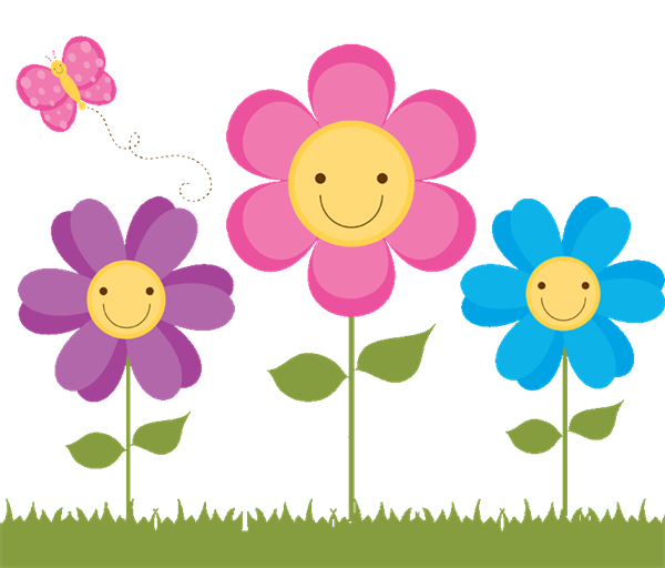 3 flowers clip art        
        <figure class=