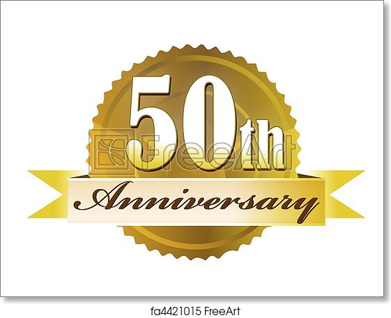 free usage clipart fiftieth wedding anniversary