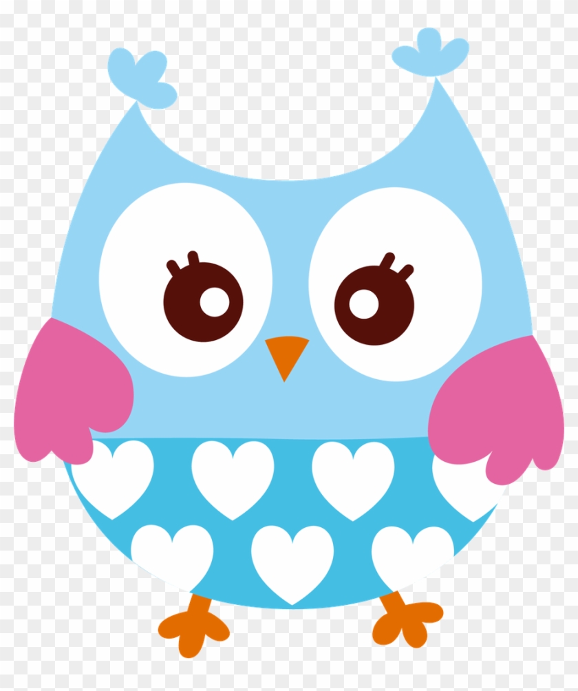 Adorable Blue Owl Illustration - Free PNG Clipart for Kids & Design Projects