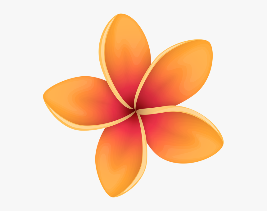 Tropical Flower Watercolor Png Clip Art Royalty Free - Hawaiian - Clip ...