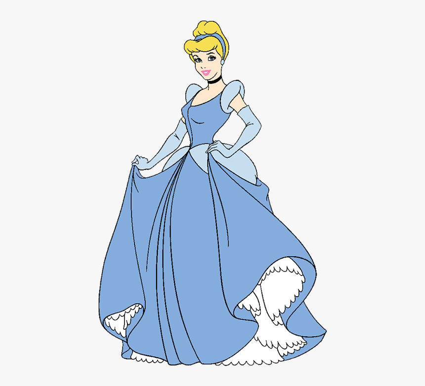 Cinderella Movie-Style Clipart - Clip Art Library