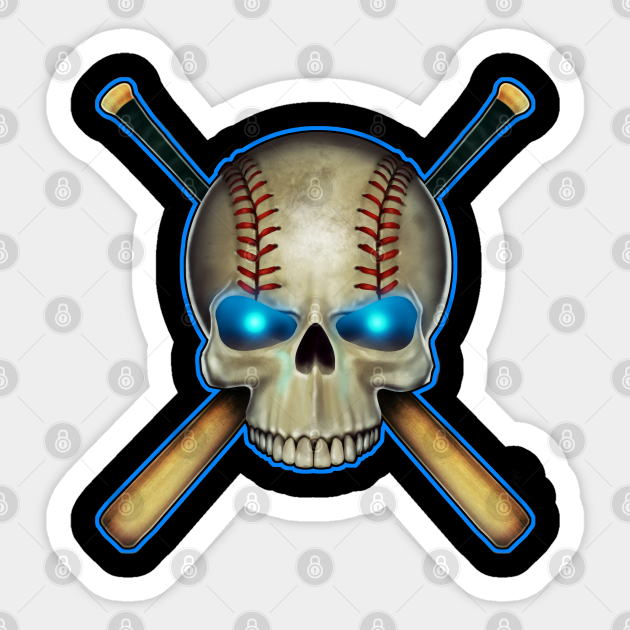 Skull Baseball Logo - Skull with Baseball Laces | EPS and JPG - Clip ...