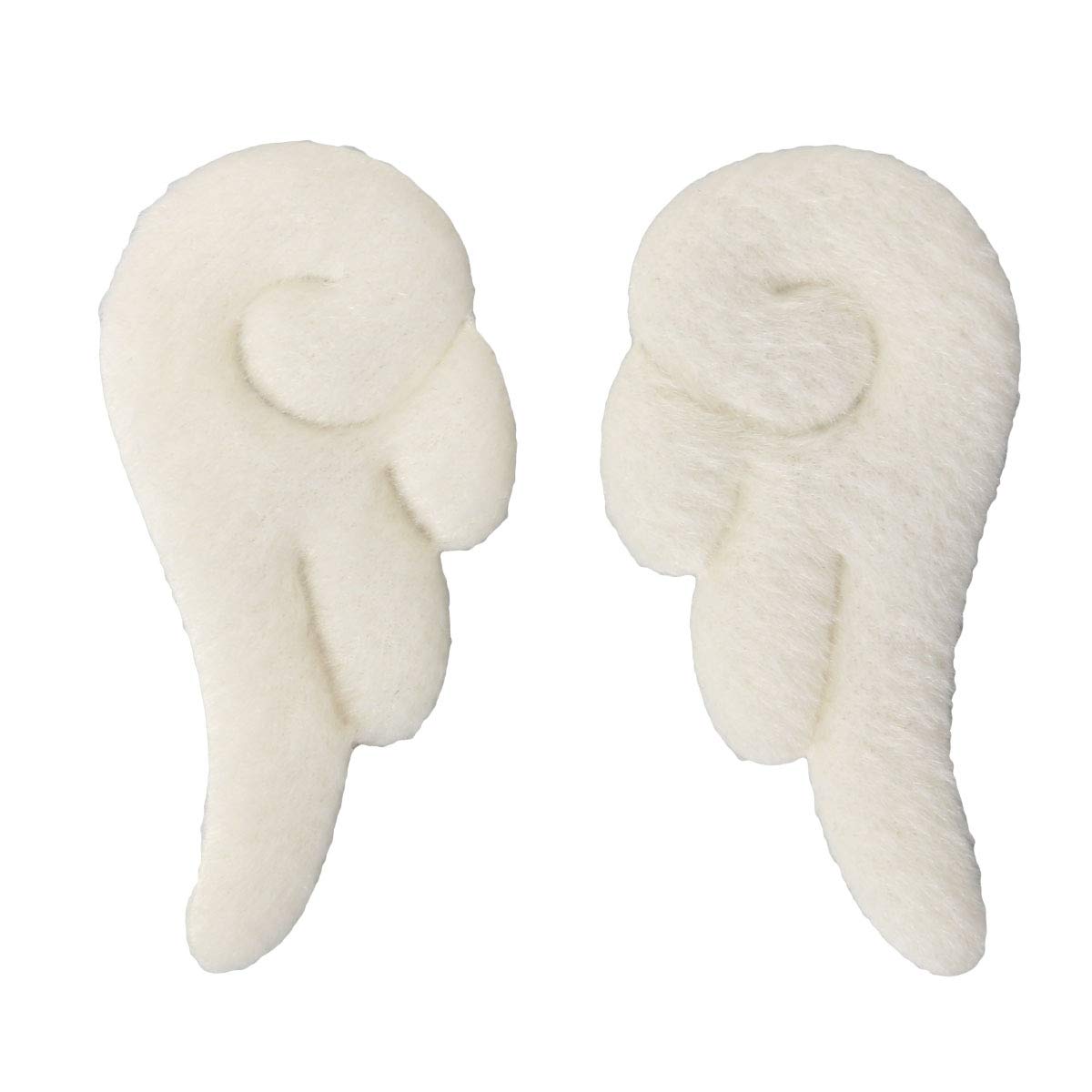 Soft White Felt Angel Wings - Craft Supply & Costume Accessory
