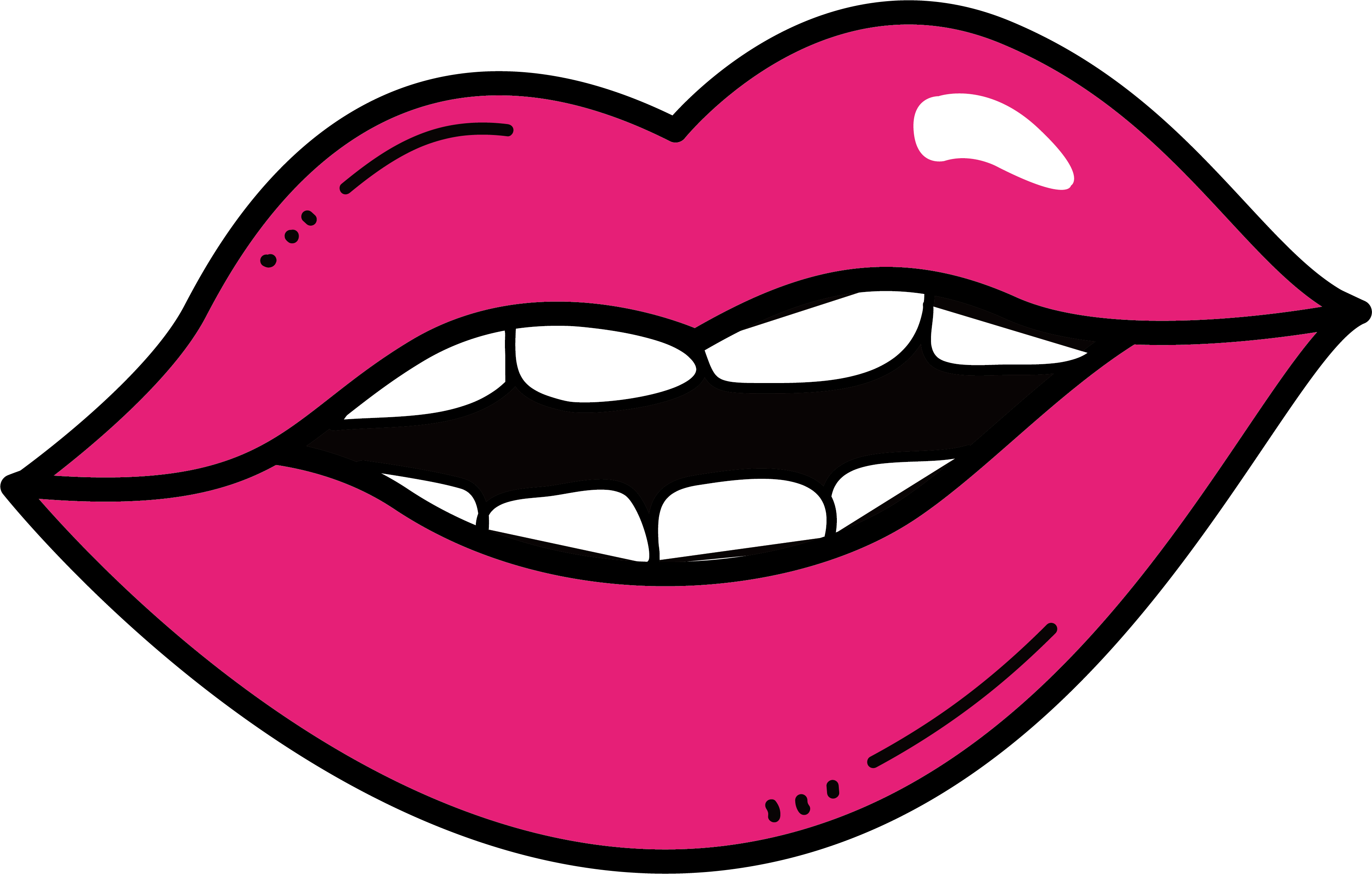 Pink Lips Clip Art At Clker Com Vector Clip Art Online Royalty Clip Art Library