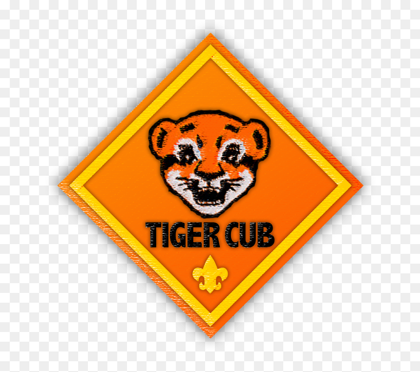 Tiger Cub Scout Badge - Official BSA Rank Patch for Young Scouts