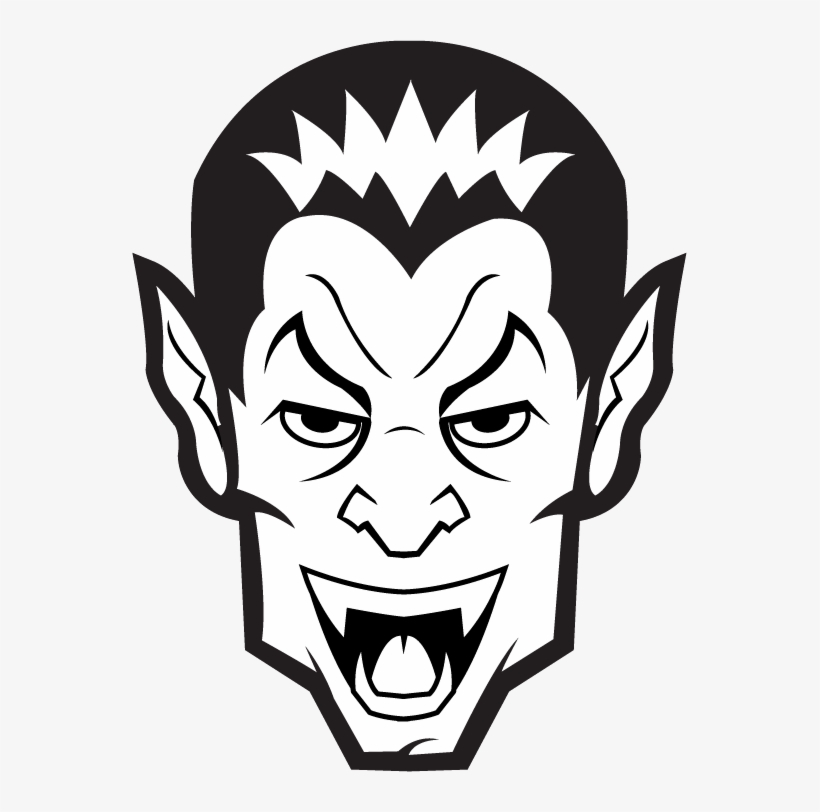 Simple Dracula Cliparts - Cartoon Vampire With Blood - Free - Clip Art ...